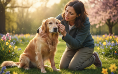 Jarní alergie u psů – příznaky a léčba