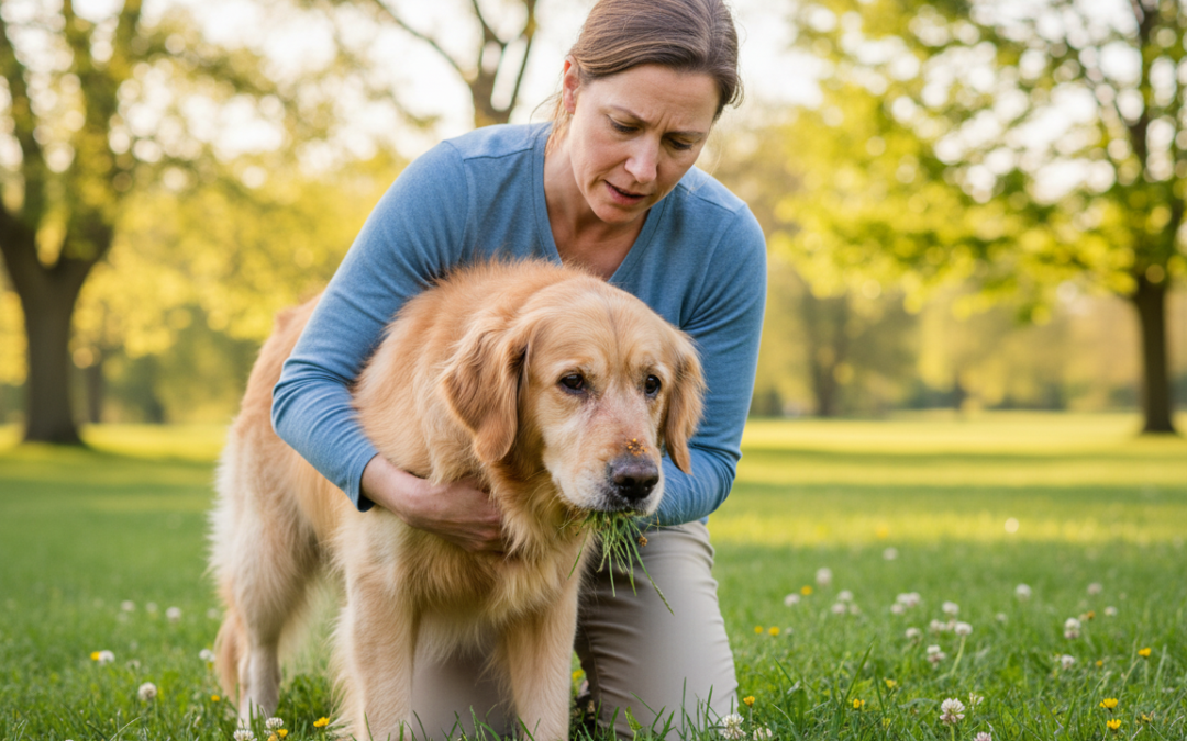 Psi a alergenní trávy – jak reagují?