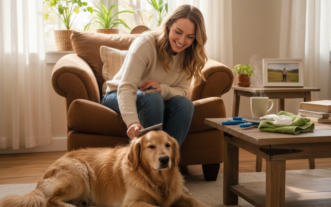 Po jarní procházce – jak účinně vyčistit srst