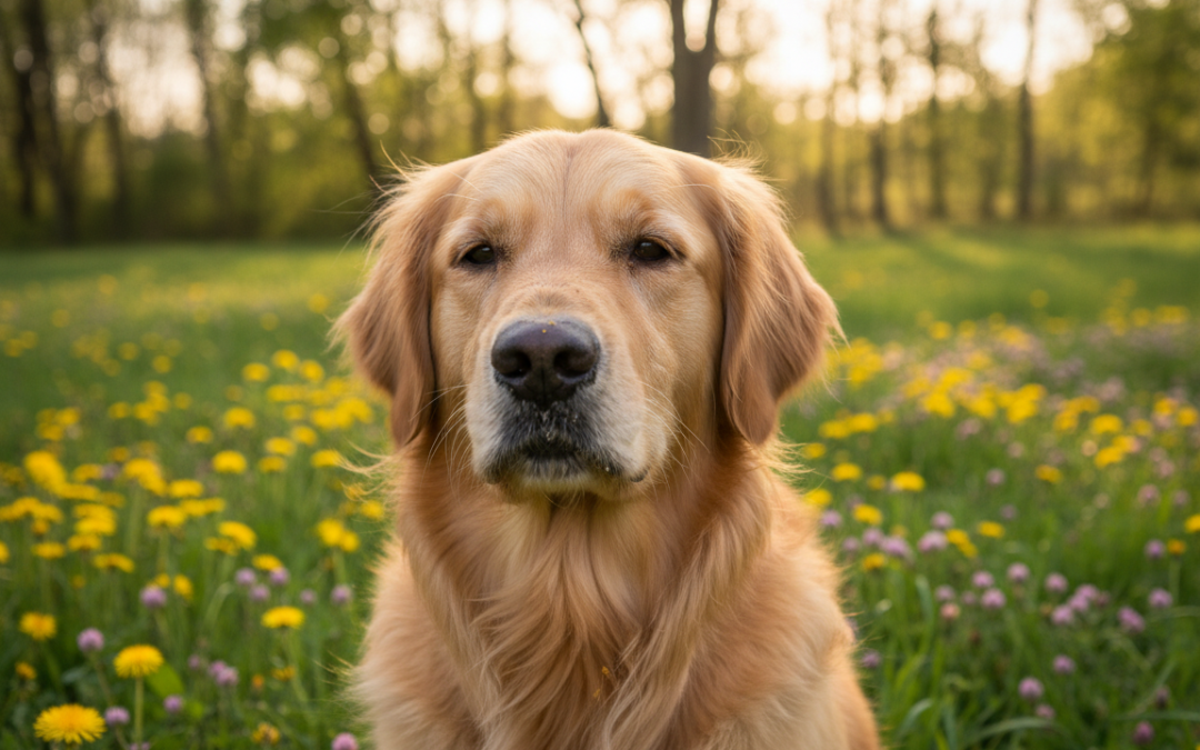 Citlivost psů na pyl – jak zmírnit příznaky?