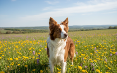 Jarní vítr a psi – proč jim může vadit?