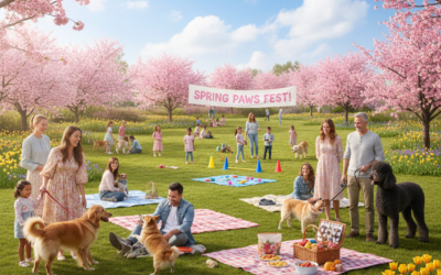 Online magazín CricksyDog 17 Jarní komunitní akce pro milovníky psů – jak se připravit?
