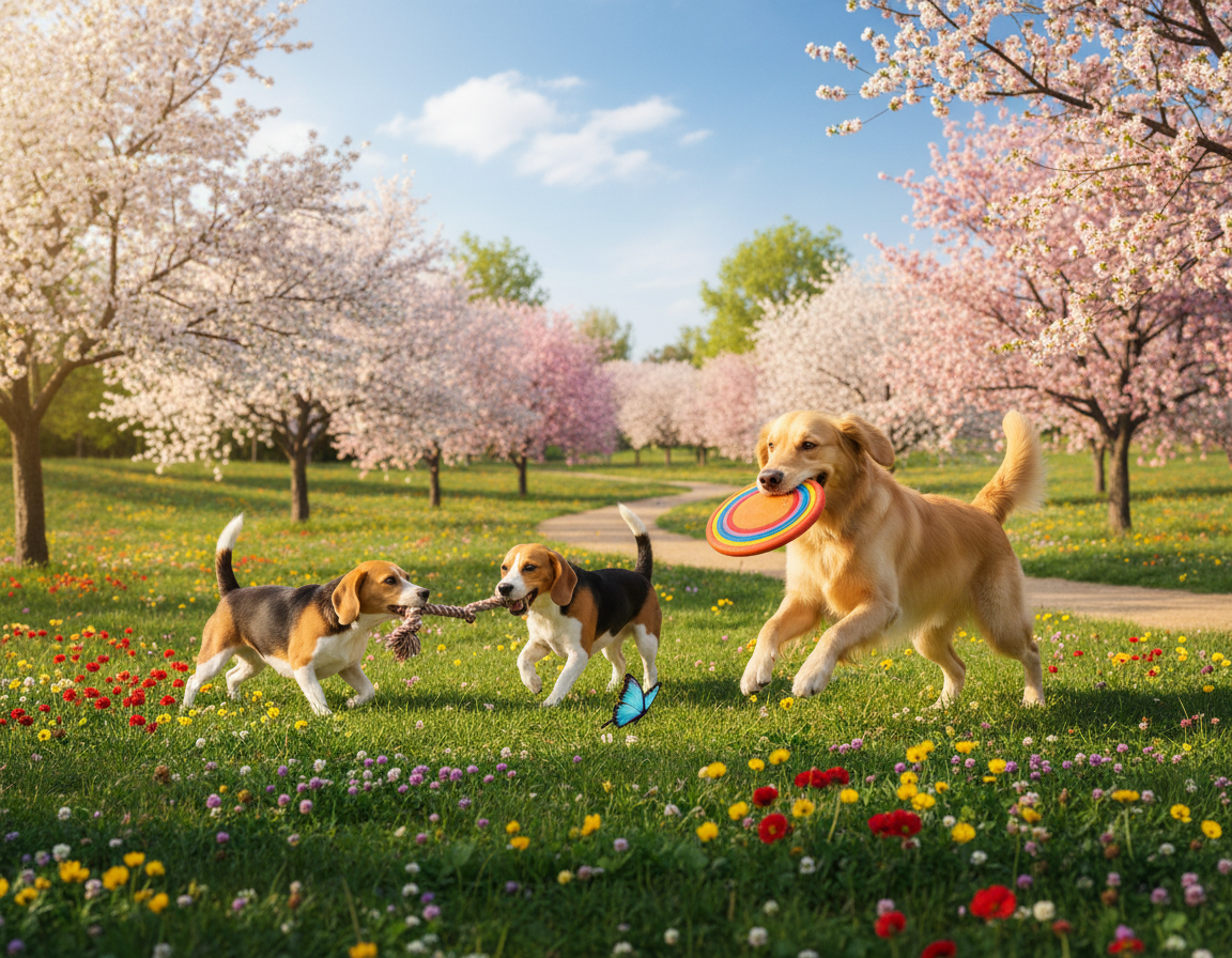 pes-jaro-obdobi-harani pes jaro období hárání