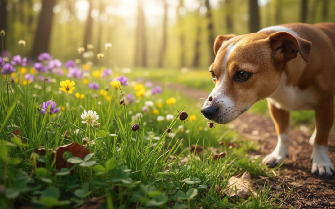 Klíšťata na jaře – jak psa ochránit