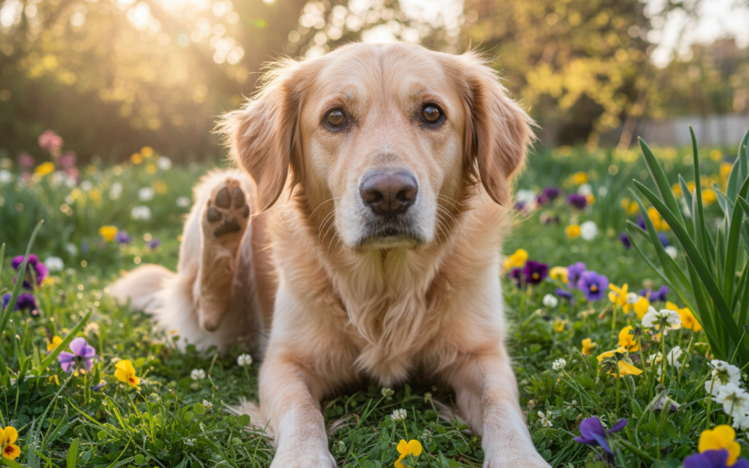 Jarní podráždění kůže u psů – co můžeš udělat?