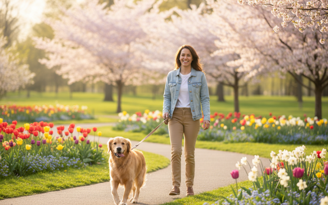 První jarní procházka – jak psa znovu přivyknout?