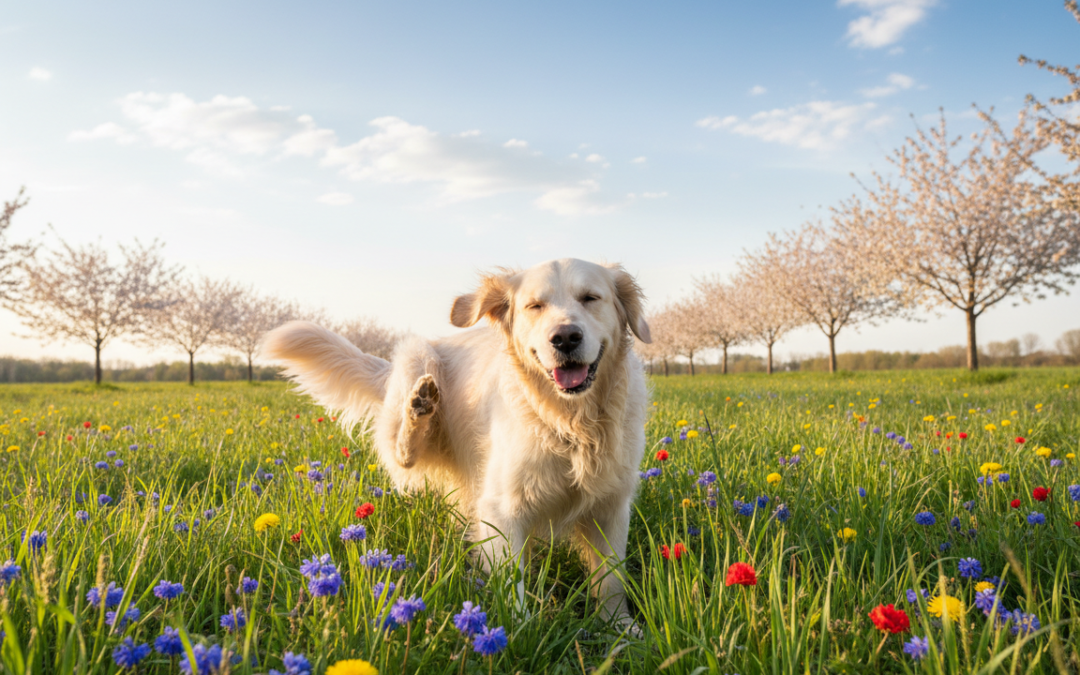 Proč se pes na jaře více škrábe?