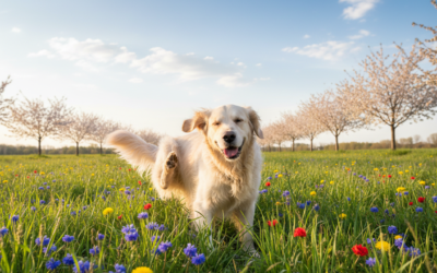 Proč se pes na jaře více škrábe?