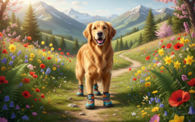 Online magazín CricksyDog 21 Turistické boty pro psa na jaře – potřebné, nebo zbytečné?