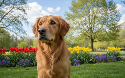 Jarní úzkost u psů – co ji může vyvolat?