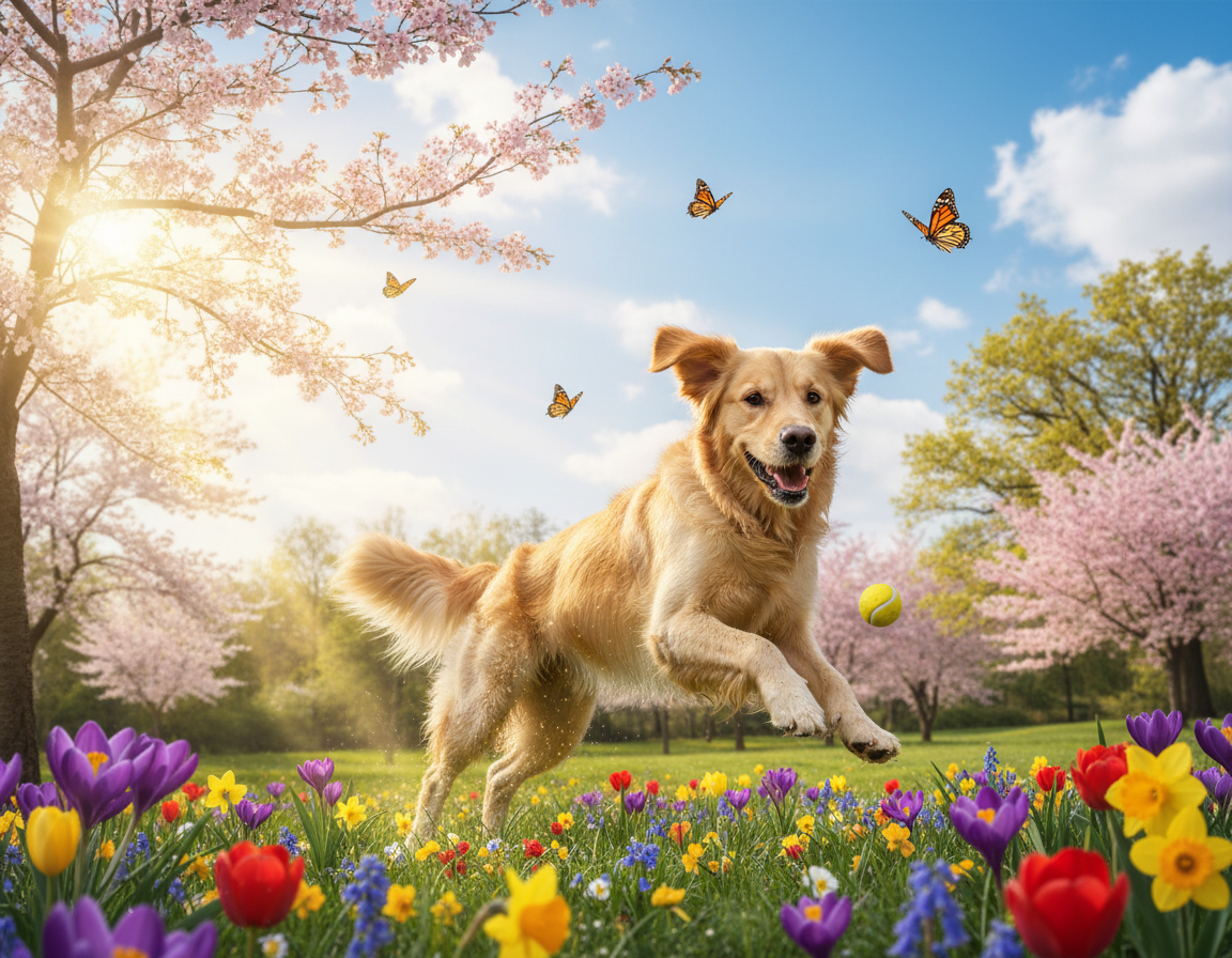 pes-jaro-vliv-pocasi pes jaro vliv počasí