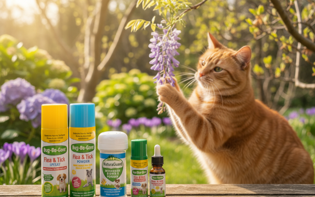 Jarní hubení blech – kdy znovu začít?