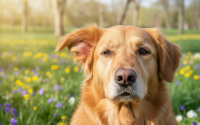 Problémy s ušima u psů na jaře – plísně a alergie