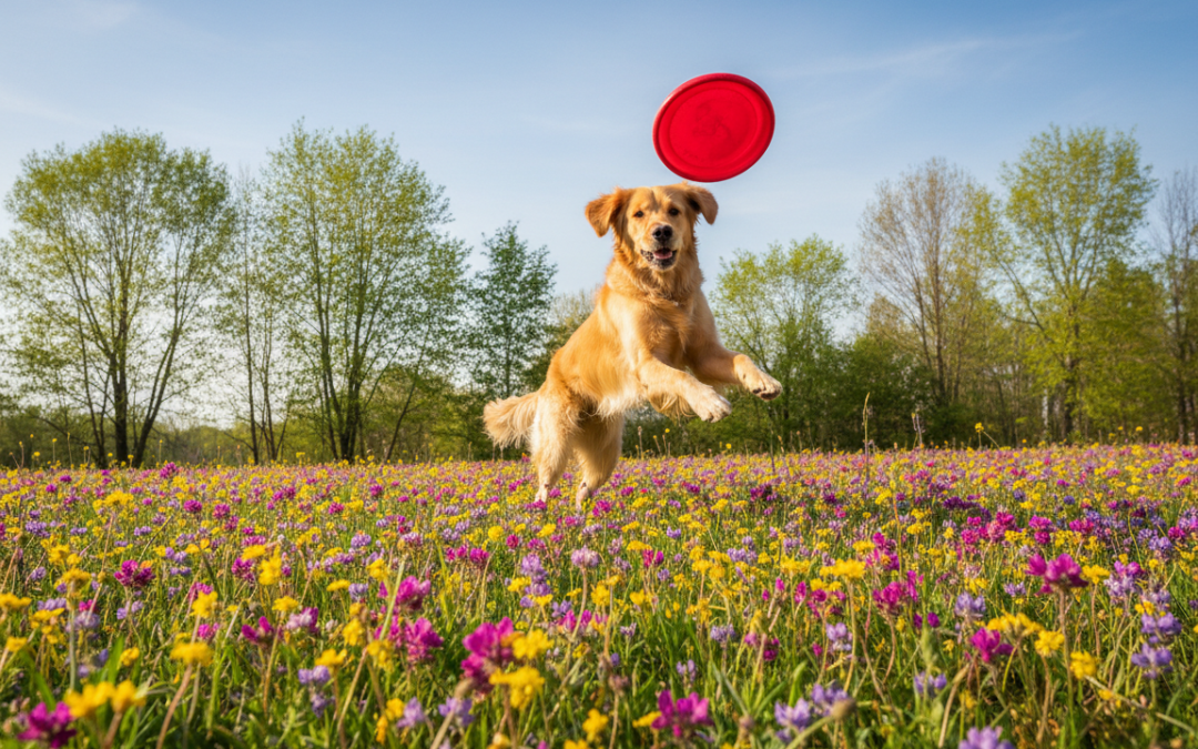 Proč je pes na jaře aktivnější?