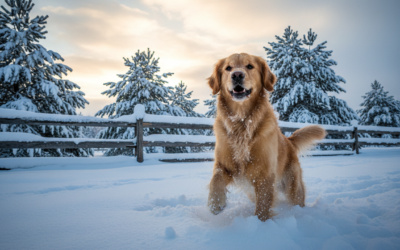 Dohled v zimě – pokud pes zůstává venku
