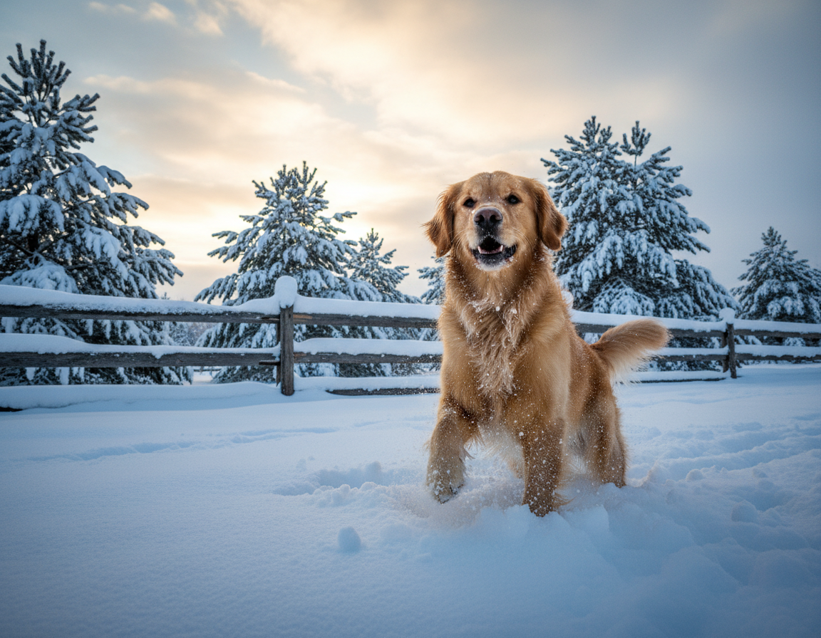 pes-zima-dohled-pri-drzeni-venku pes zima dohled při držení venku