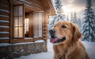 Proč je důležité větrat i v zimě, pokud máš psa?