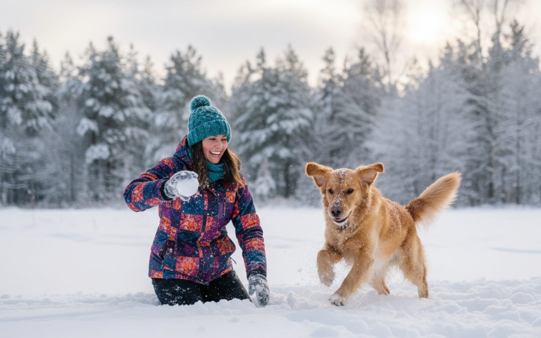 Hry pro posílení vztahu v chladných dnech – pro psa i majitele