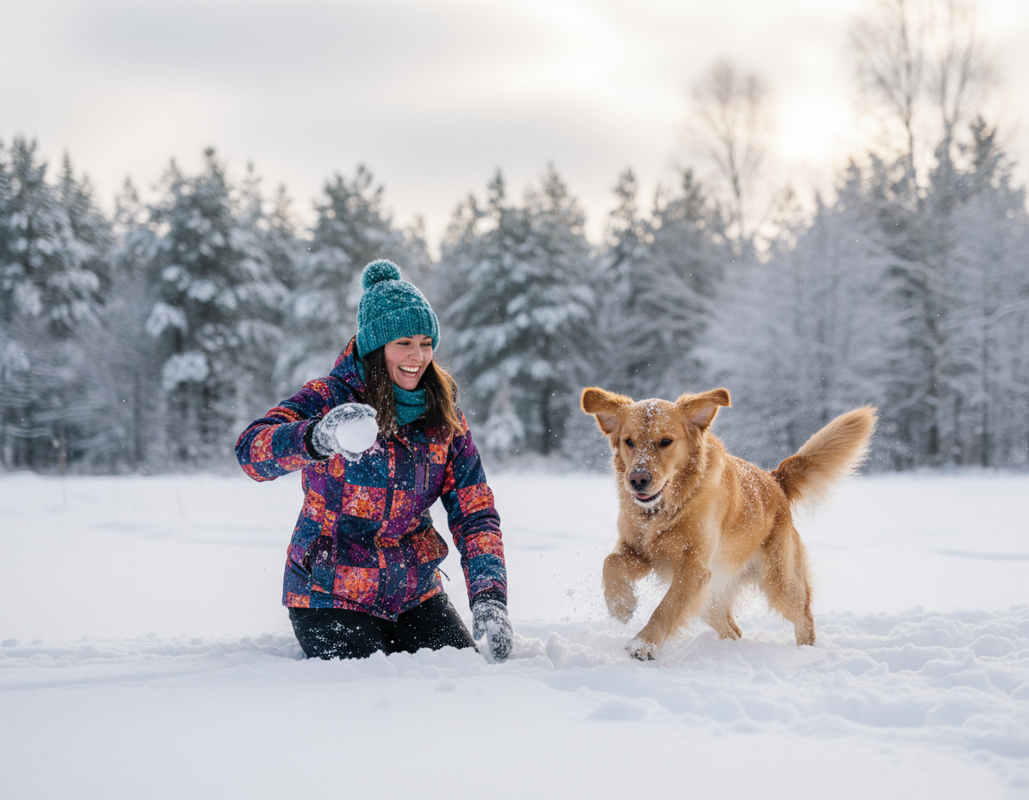pes-zima-hra-pro-budovani-vztahu pes zima hra pro budování vztahu
