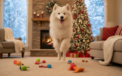 Proč je pes v zimě doma hyperaktivní?