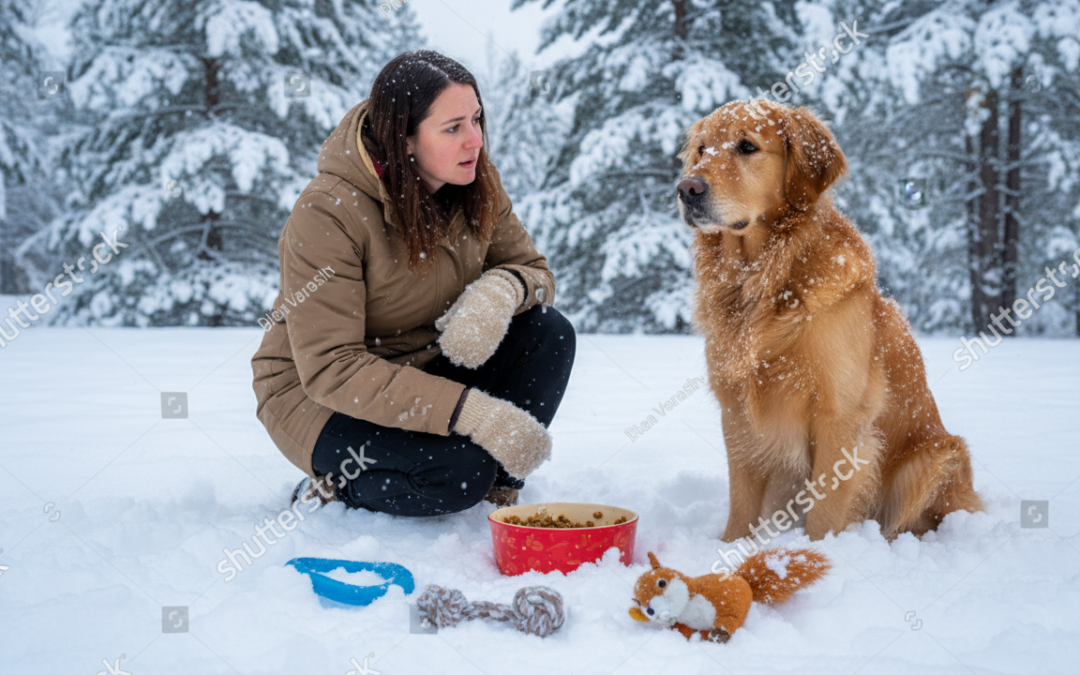 Co dělat, když pes v zimě nechce jíst?