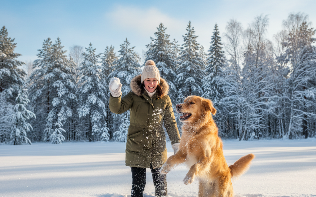 Společné aktivity se psem – jak posílit vztah v zimě?