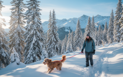 Do hor se psem v zimě? – Na co si dát pozor