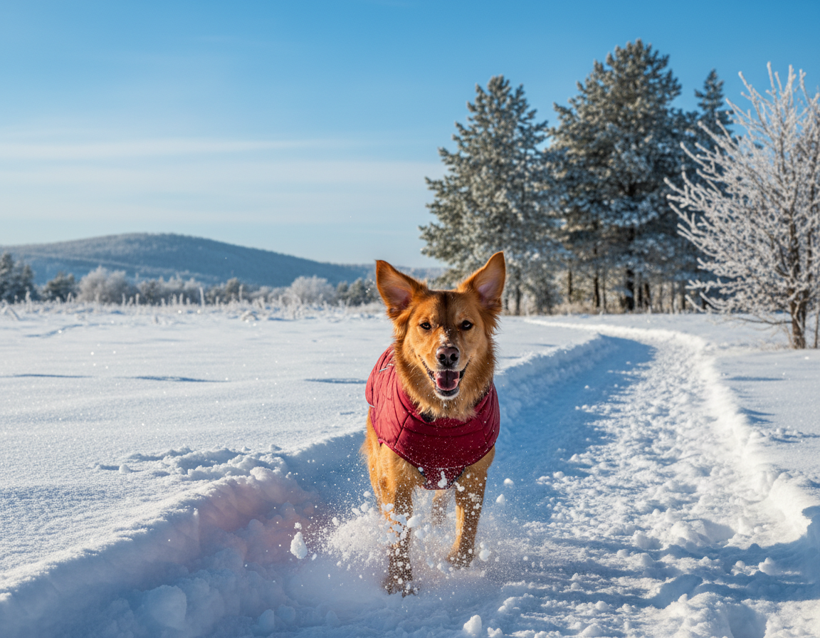 pes zima prevence zranění