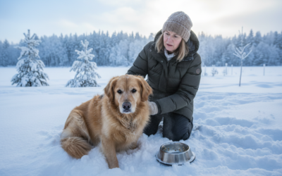 Poruchy příjmu potravy u psů – jsou v zimě častější?