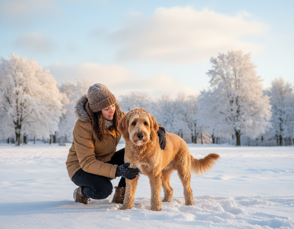 pes zima rozpoznání svalové horečky