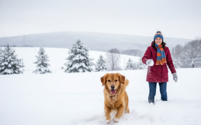 Proč je čas strávený se psem důležitý během chladných dnů?