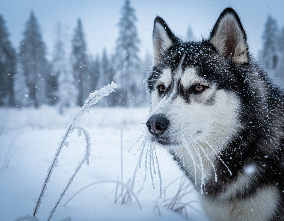 pes-zima-vliv-studeneho-vzduchu-na-dychani pes zima vliv studeného vzduchu na dýchání