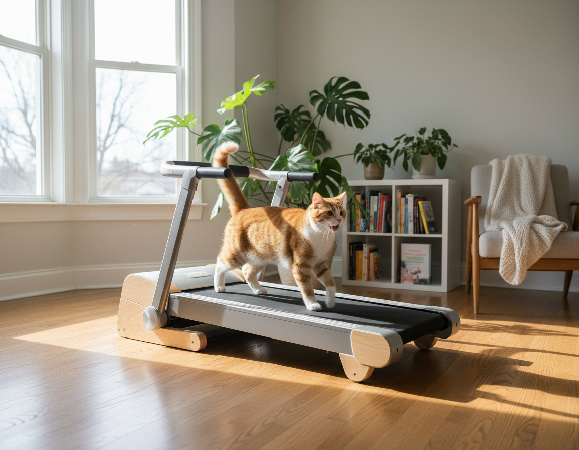 Používání běžeckého pásu u kočky – Vše, co o tom potřebuješ vědět!