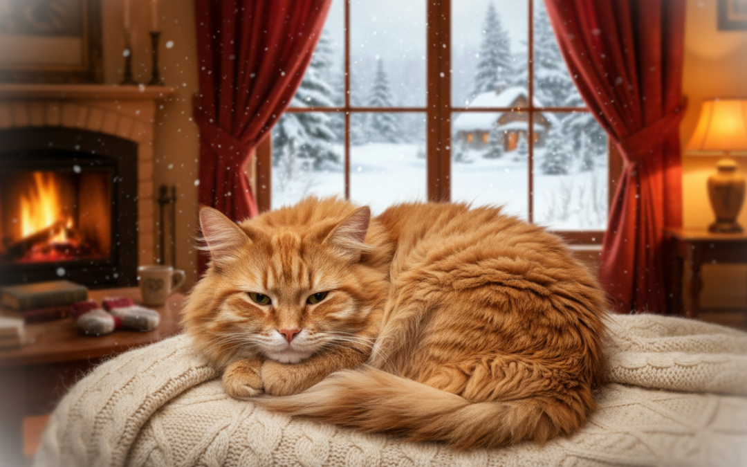 Přizpůsobení kočky chladnému počasí – Vše, co o tom potřebuješ vědět!