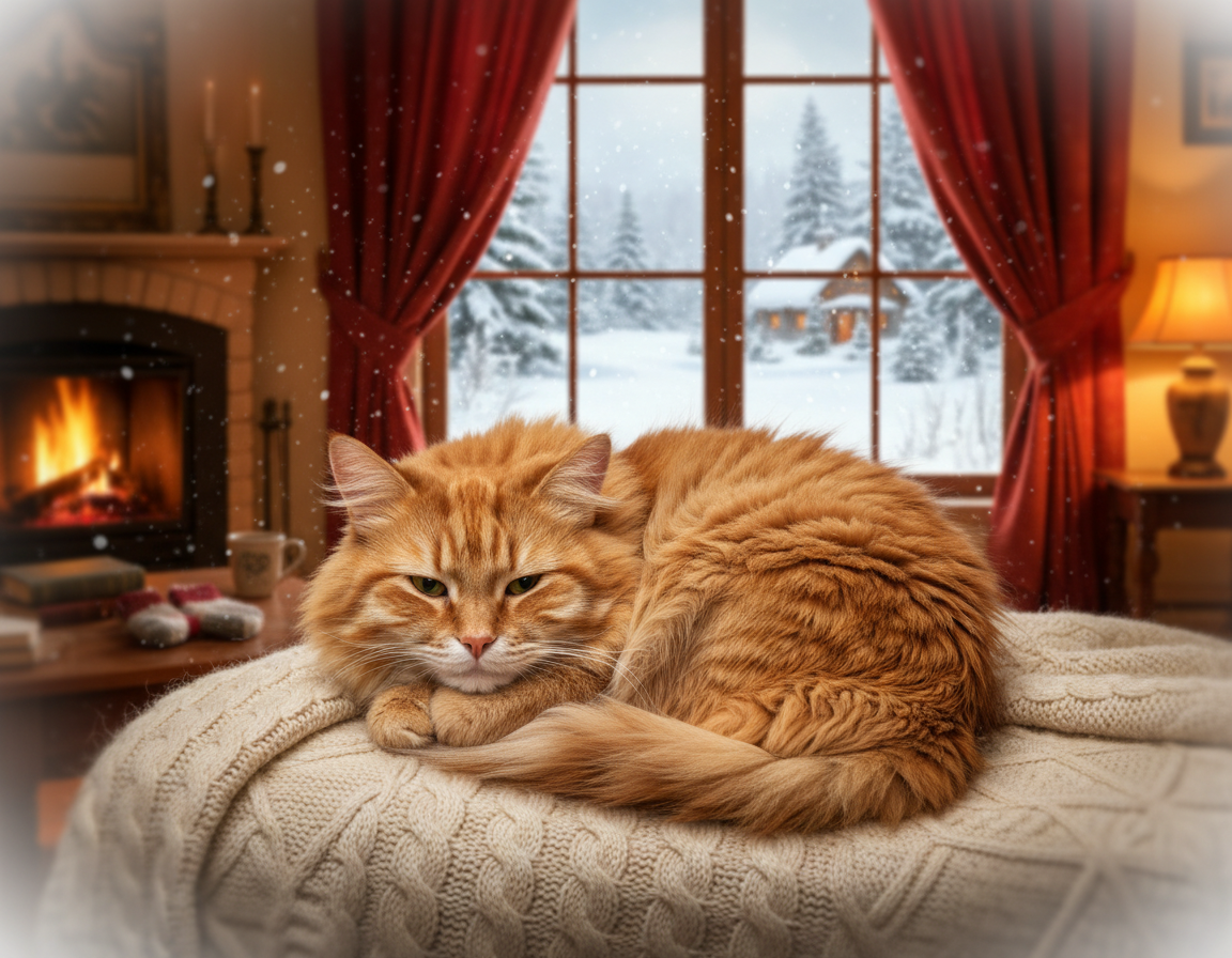 přizpůsobení kočky chladnému počasí