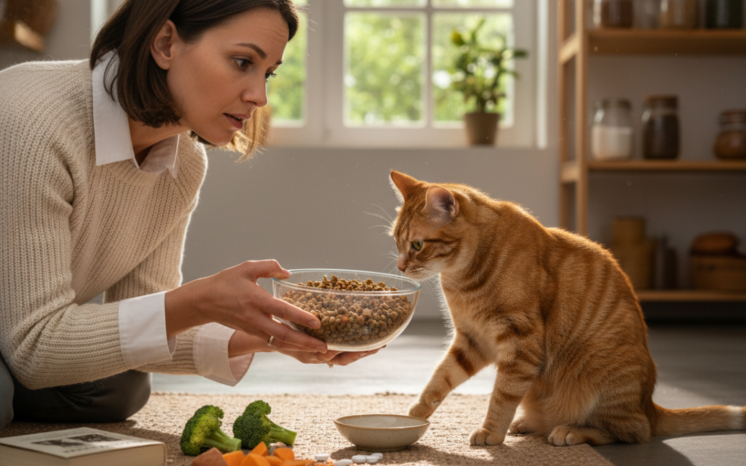 Rizika vegetariánské stravy u koček – Vše, co o tom potřebuješ vědět!