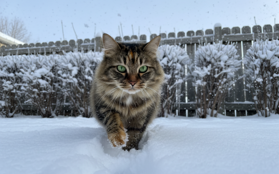 Riziko omrznutí kočky v zimě – Vše, co o tom potřebuješ vědět!