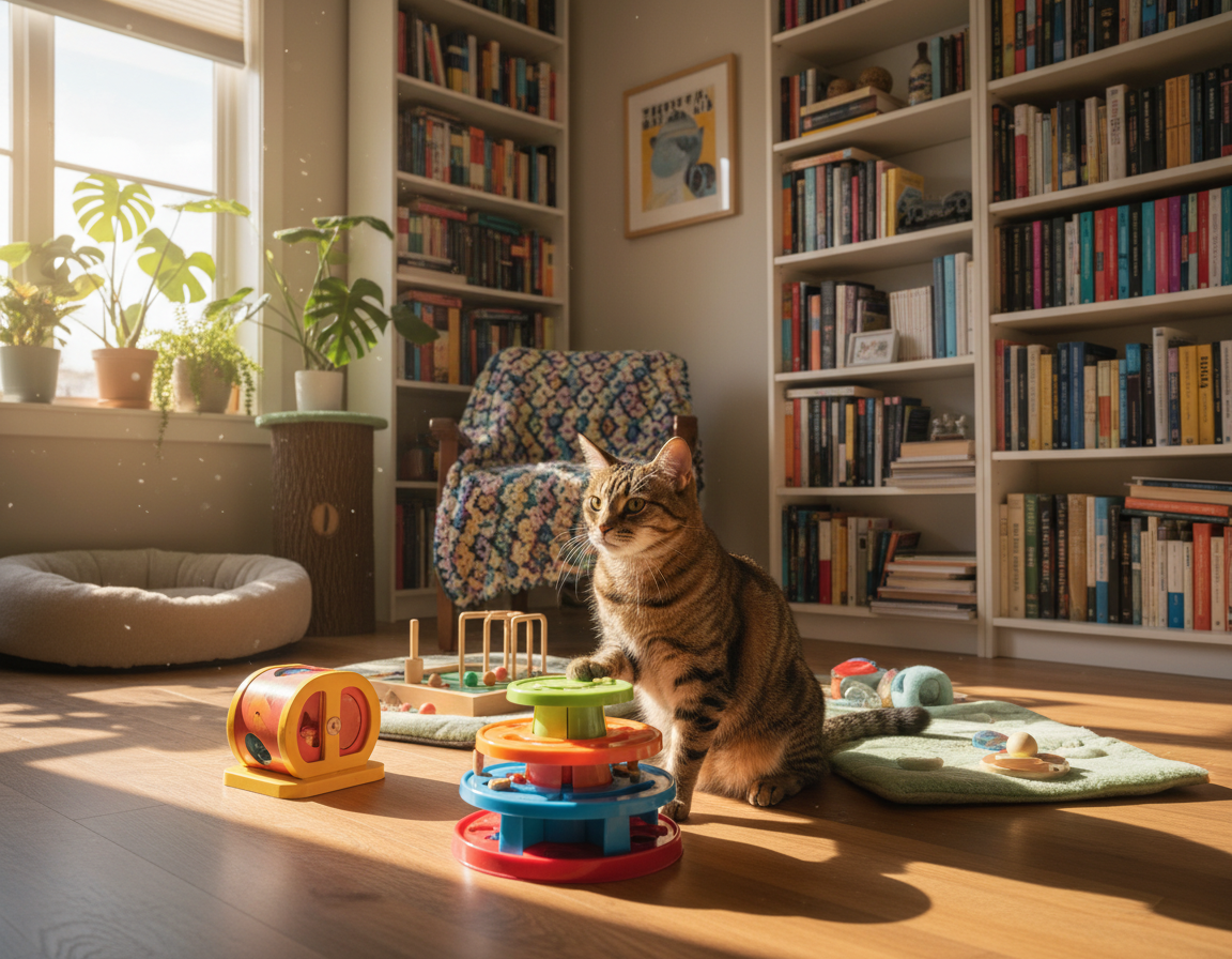 rozvoj kognitivních schopností kočky