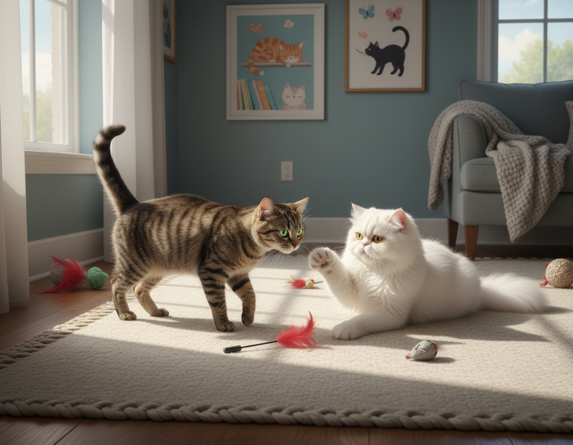 Seznamování kočky s novou kočkou – Vše, co o tom potřebuješ vědět!