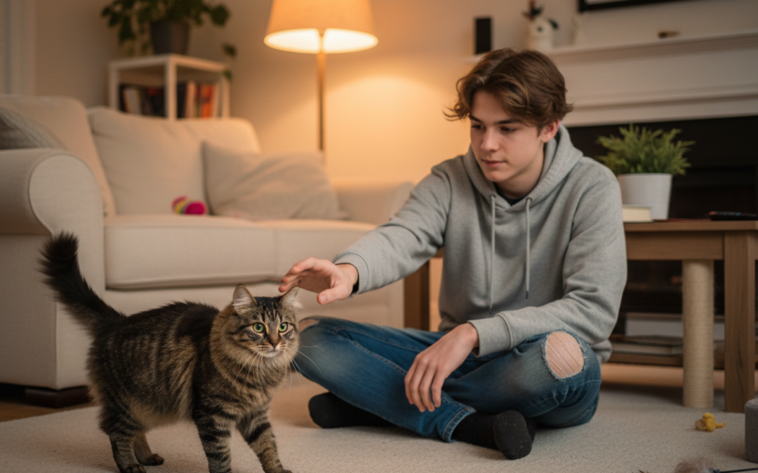 Seznamování kočky s novým členem rodiny – Vše, co o tom potřebuješ vědět!