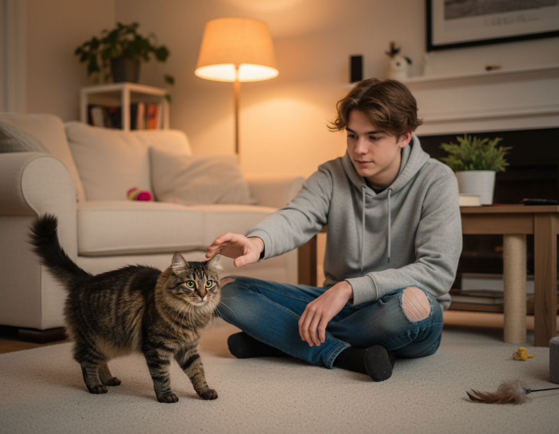 Seznamování kočky s novým členem rodiny – Vše, co o tom potřebuješ vědět!