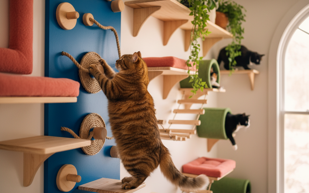 Trénink na lezecké stěně pro kočku – Vše, co o tom potřebuješ vědět!