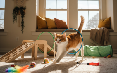 Kočičí blog 22 Trénink obratnosti kočky – Vše, co o tom potřebuješ vědět!