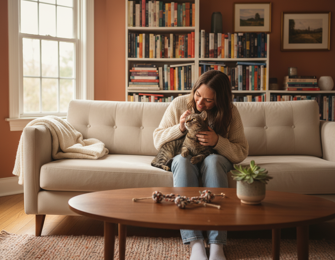 vazba kočky na majitele