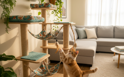 Kočičí blog 22 Vnitřní lezecký systém pro kočku – Vše, co o tom potřebuješ vědět!