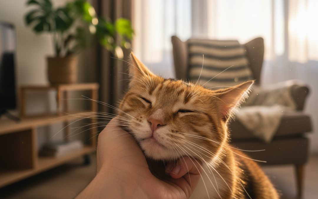 Význam otírání se kočky – Vše, co o tom potřebuješ vědět!