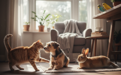 Kočičí blog 21 Vztah kočky k jiným domácím zvířatům – Vše, co o tom potřebuješ vědět!