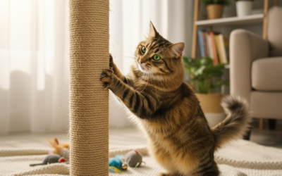 Kočičí blog 23 Záměrnost škrábání u kočky – Vše, co o tom potřebuješ vědět!