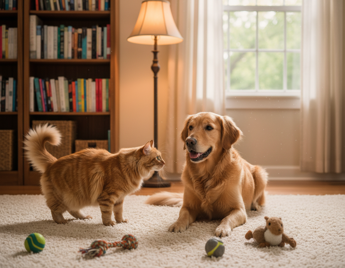 zvykání kočky na psa