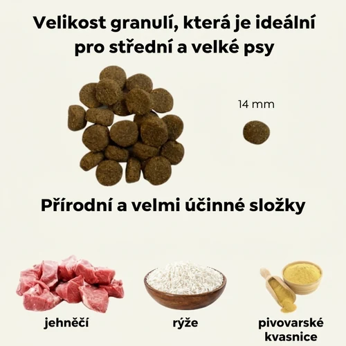 Ted hypoalergenní suché krmivo pro psy s jehněčím 2 Ted hypoalergenní suché krmivo pro psy s jehněčím - Obrázek 2